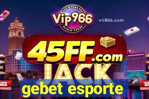 gebet esporte